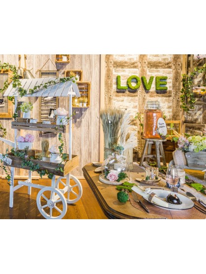 NATURAL WHEAT BUNCH DIA 10CM X 50CM