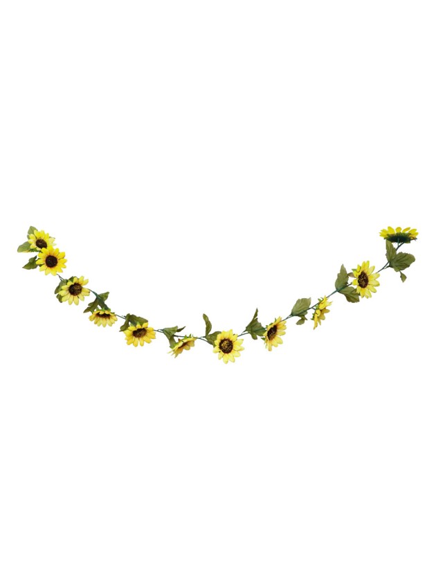 GIRLANDE SONNENBLUMEN 220CM