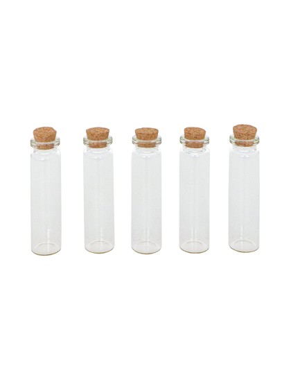 SACHET 5 TUBES VERRE DIA 2.2CM X 7.4CM