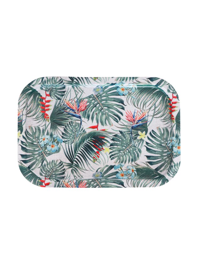 TABLETT DEKO TROPICAL 34CM X 23CM X 1.5CM