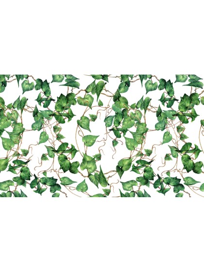 CHEMIN DE TABLE ROMANCE VEGETAL 30CM X 5M