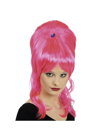 PERRUQUE ABIGAIL CHOUCROUTE FUCHSIA 