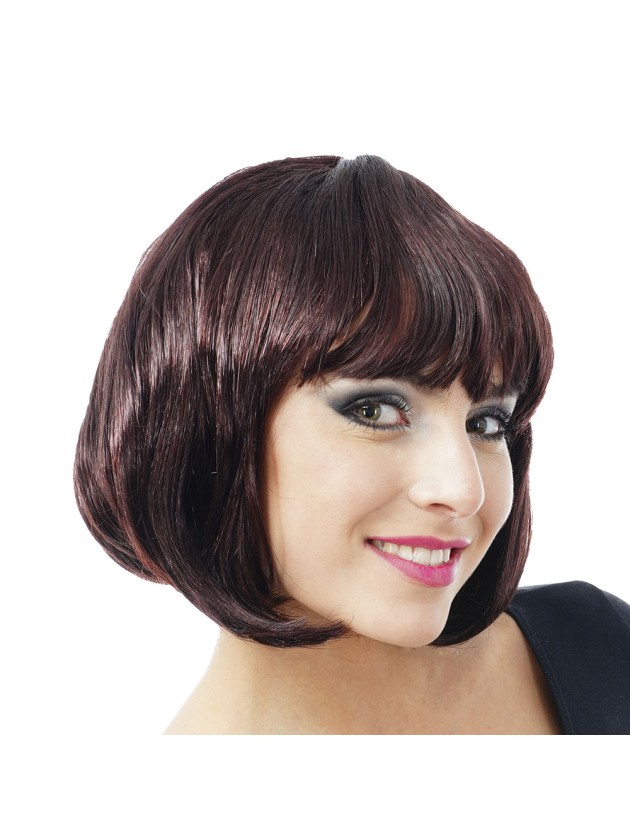 PERÜCKE FOXY CHOCO SCHWARZ 