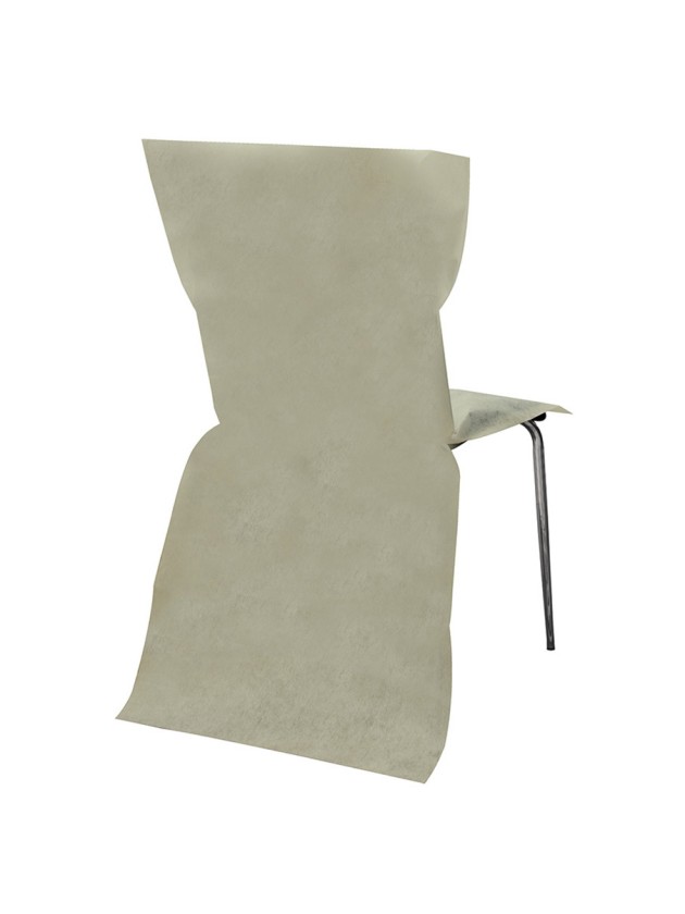 6 STUHLHUSSENVLIES ELFENBEIN 