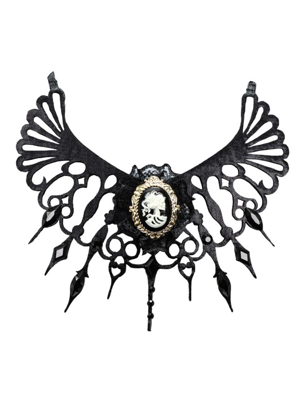 BLACK GOTHIC CHOKER 