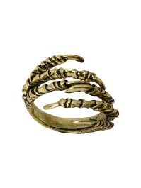 RING HAND SKELETT GOLD 
