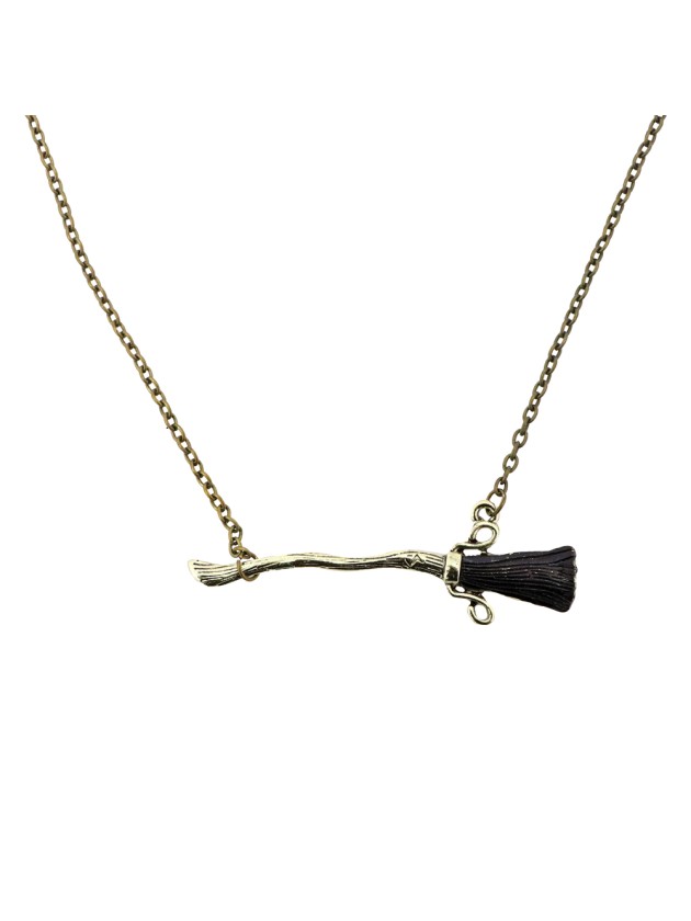 WITCH BROOM NECKLACE 