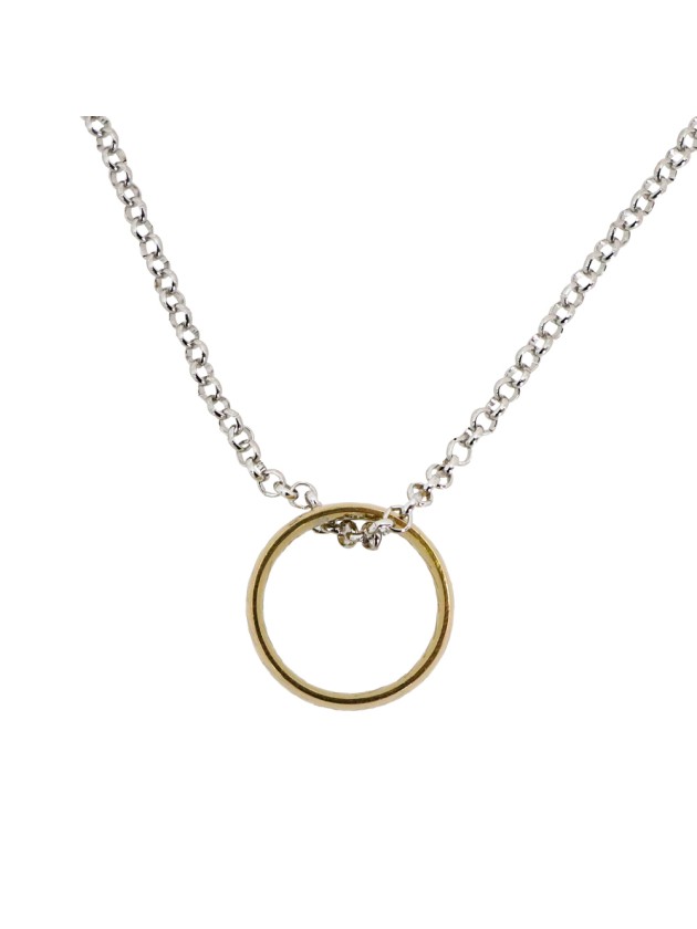 HALSKETTE MIT RING GOLD 