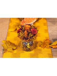 BEUTEL 12 BLÄTTER ERABLE STOFF CA. 14CM X 10CM