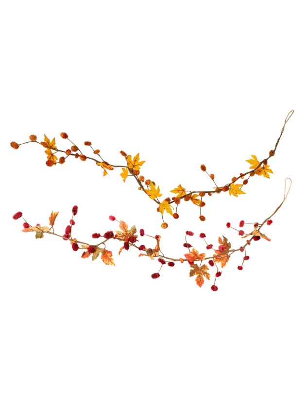 GUIRLANDE AUTOMNALE 2 MOD ASS 120CM