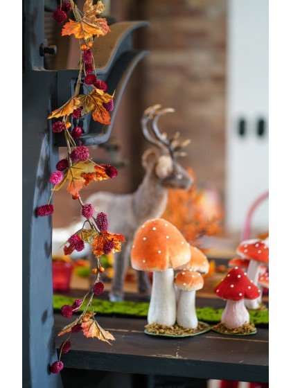 GIRLANDE HERBST 2 MOD. SORT. 120CM