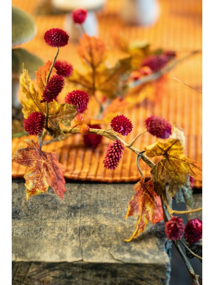 GIRLANDE HERBST 2 MOD. SORT. 120CM