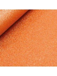 CHEMIN DE TABLE PAILLETTES PREMIUM ORANGE 30CM X 5M