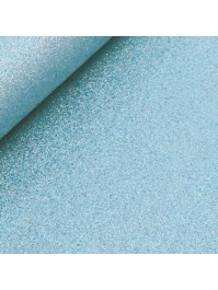 POLAR BLUE 10GSM GLITTER NON WOVEN TABLE RUNNER PREMIER QUALITY 30CM X 5M