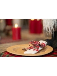 3 SCOTTISH BOWS 10CM X 12.7CM