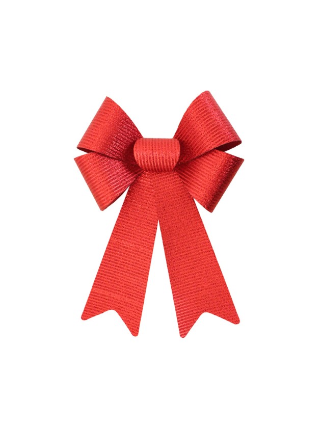 SHINY RED BOW 22.9 X 38.1CM