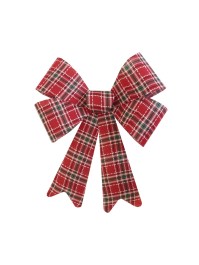 1 NOEUD TARTAN 36.5CM X 50.8CM