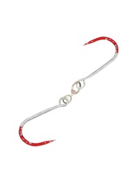 BLOODY METAL DOUBLE HOOK 8CM X 34CM