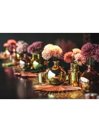 PINK GOLD BALL VASE DIA 12.5CM X 14.5CM