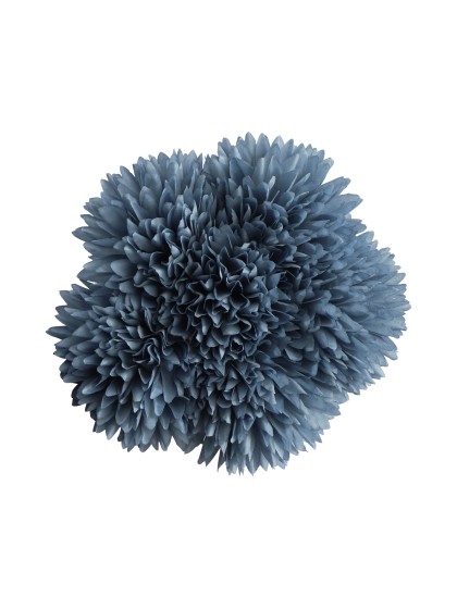 BOUQUET 6 DAHLIAS BLEU DENIM DIA 13CM X 26CM