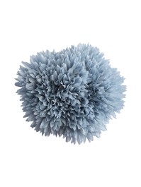 BOUQUET 6 DAHLIAS BLEU CIEL DIA 13CM X 26CM