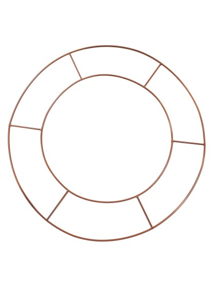 SUSPENSION METAL OR CHAMPAGNE A GARNIR DIA 60CM / DIA 3.8MM