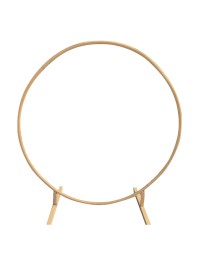 BOGEN CEREMONIE RING METALL GOLD 2M/ DIA 19MM