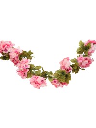 GIRLANDE HORTENSIE ROSA HELL 220CM