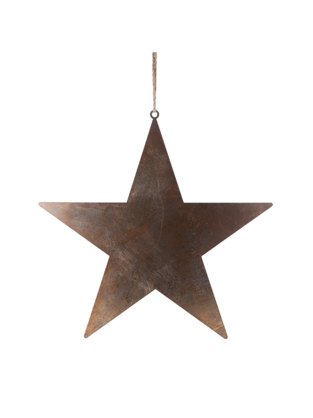 ETOILE METAL OR METAL 55.2CM X 0.08CM X 54.5CM