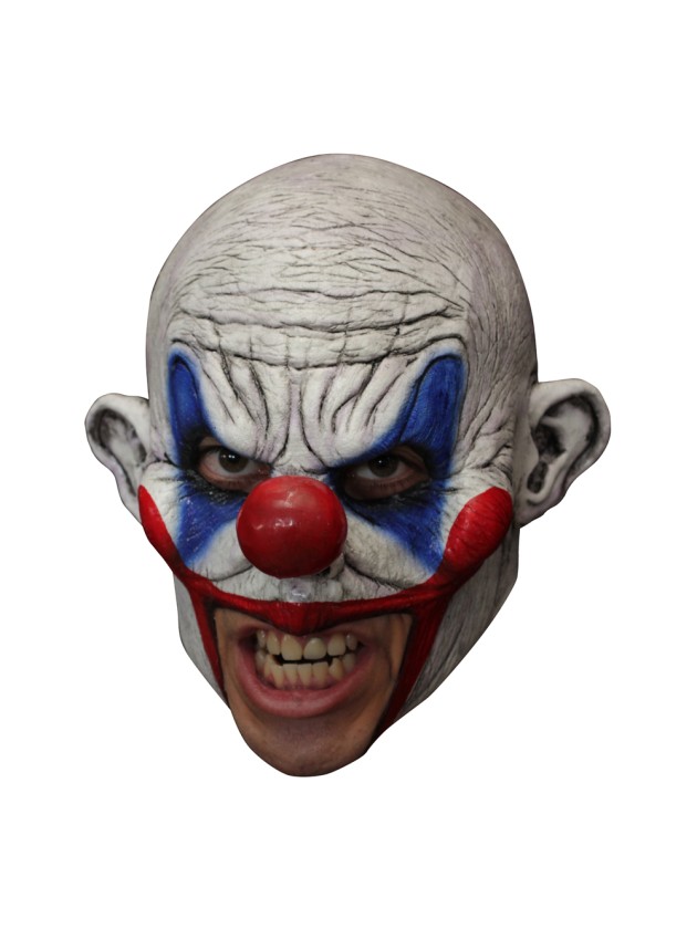 MASKE CLOWN CLOONEY MUND SICHTBAR 