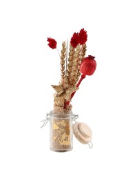 FLORAL ARRANGEMENT THANN DIA 11CM X 6CM X 23CM HT