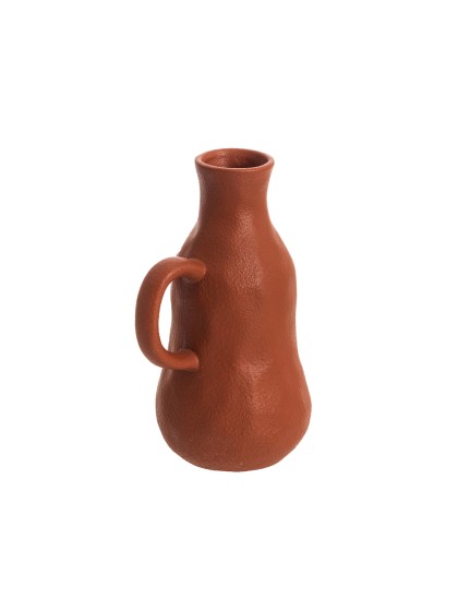 VASE TERRACOTTA ARGOS 12.3CM X 9.4CM X 19.2CM