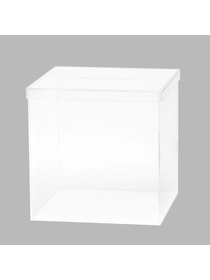 PLEXI-URNE ZUM ZUSAMMENBAU 25CM X 25CM X 25CM