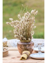 BLUMENSTRAUSS 25 STIELE HASENSCHWANZGRAS NATUR 50-60CM