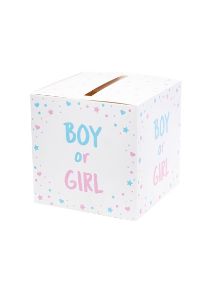 URNE CARREE BOY OR GIRL 20CM X 20CM X 20CM