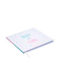 LIVRE D\'OR 96 PAGES BOY OR GIRL 20.5CM X 20.5CM