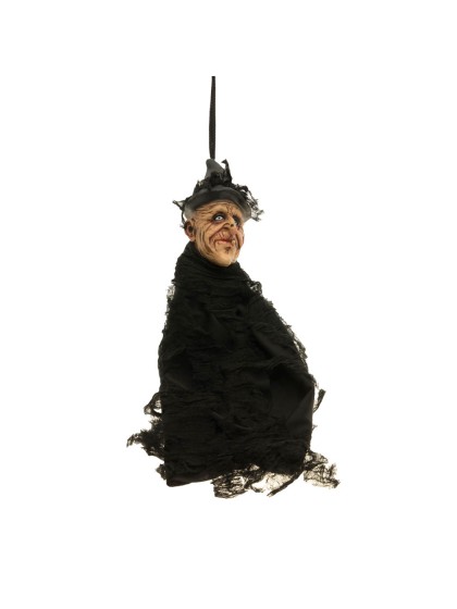 ZAUBERER LATEX SCHWARZ AUFHÄNGEN 15CM X 9CM X 40CM