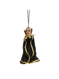 VAMPIRE LATEX NOIR A SUSPENDRE 8CM X 8CM X 40CM