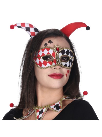 HEADBAND CRAZY HARLEQUIN 