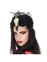 VOODOO HEADBAND BIRD HEAD BLACK 