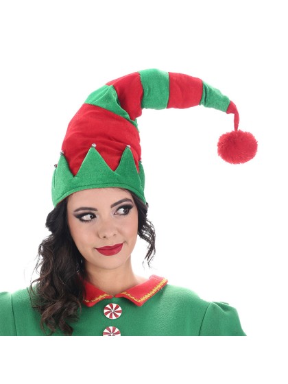 MÜTZE ELF LUTINE MIT GLÖCKCHEN 63CM