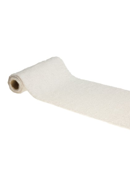 POLAR TABLE RUNNER SILVER LINES 30CM X 3M