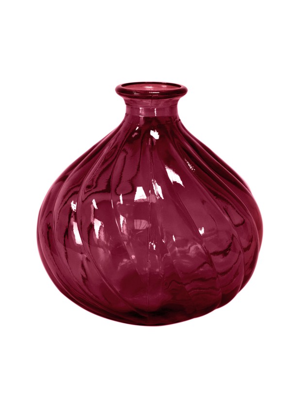 VASE BELLA BOSCO PINK DIA 17CM X 17CM