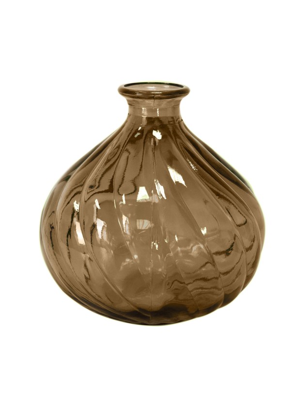 VASE BELLA BRAUN HAVANNA DIA 17CM X 17CM