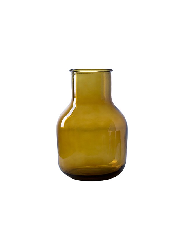 VASE CARLA AMBRE DIA 20CM X 30.5CM