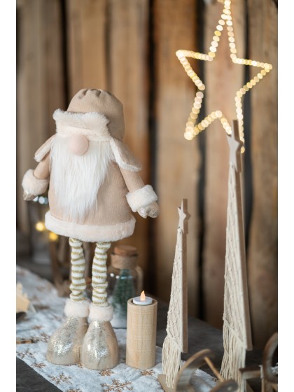 GNOME BARRY W/ CAP TELESCOPING LEGS 31CM X 16CM X 53CM