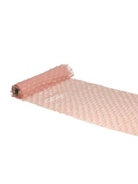LIGHT PINK CLOUDS TABLE RUNNER 28CM X 3M