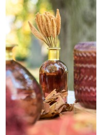 ROSY MINI BOTTLE DARK RED GOLD DIA 6.5CM X 13CM