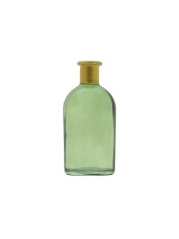 ROSY MINI BOTTLE OLIVE GREEN GOLD DIA 6.5CM X 13CM