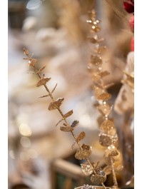 BRANCHAGE EUCALYPTUS PAILLETTES BRONZE 61CM